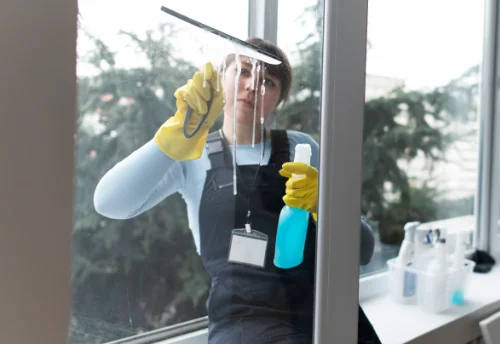 Nettoyage de vitres intérieures et extérieures à Séneujols